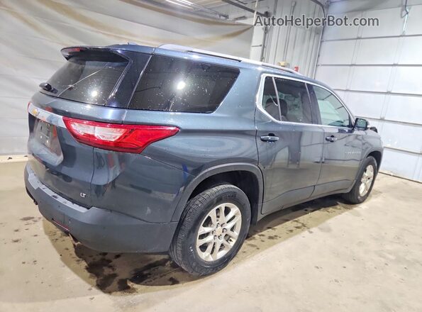 1GNEVGKW3LJ118809 2020 CHEVROLET TRAVERSE Blue Задня права чверть