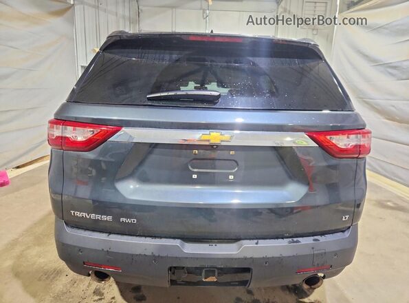 1GNEVGKW3LJ118809 2020 CHEVROLET TRAVERSE Blue Вид ззаду