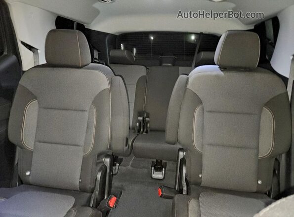 1GNEVGKW3LJ323840 2020 CHEVROLET TRAVERSE Charcoal Вид задніх сидінь