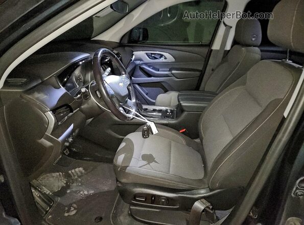 1GNEVGKW3LJ323840 2020 CHEVROLET TRAVERSE Charcoal Вид салону спереду