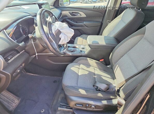 1GNEVGKW3MJ234545 2021 CHEVROLET TRAVERSE Black Widok wnętrza z przodu
