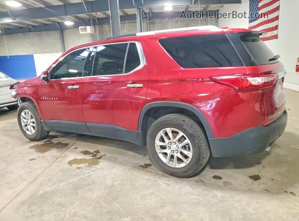 1GNEVGKW4JJ236493 2018 CHEVROLET TRAVERSE Красный Задняя левая четверть