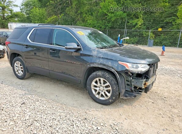 1GNEVGKW4JJ280641 2018 CHEVROLET TRAVERSE Черный Передняя правая четверть
