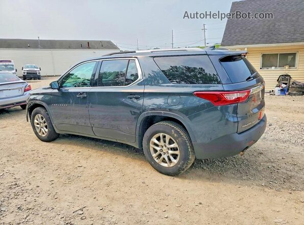 1GNEVGKW4JJ280641 2018 CHEVROLET TRAVERSE Черный Задняя левая четверть