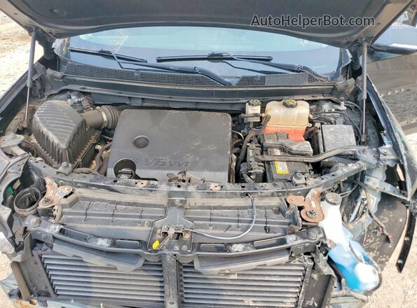 1GNEVGKW4JJ280641 2018 CHEVROLET TRAVERSE Черный Вид подкапотного пространства
