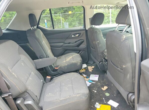 1GNEVGKW4JJ280641 2018 CHEVROLET TRAVERSE Черный Вид задней части салона