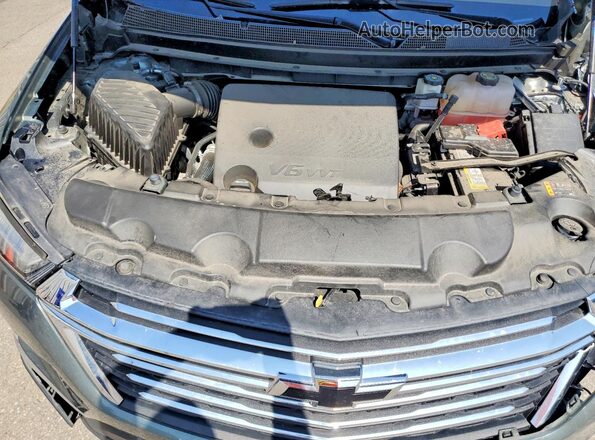 1GNEVGKW4NJ156150 2022 CHEVROLET TRAVERSE Teal Vista del compartimento del motor