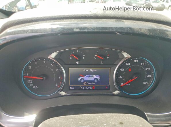 1GNEVGKW4NJ178052 2022 CHEVROLET TRAVERSE Gray Vista del cuadro de instrumentos