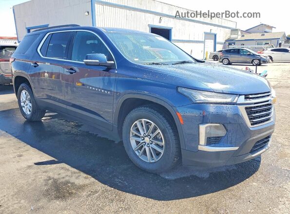 1GNEVGKW4PJ182251 2023 CHEVROLET TRAVERSE Blue Передня права чверть