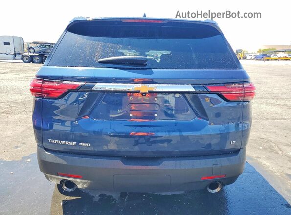 1GNEVGKW4PJ182251 2023 CHEVROLET TRAVERSE Blue Вид ззаду