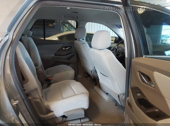 1GNEVGKW5JJ216401 2018 CHEVROLET TRAVERSE Серый Вид наклейки с VIN-кодом