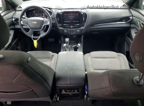 1GNEVGKW5PJ264232 2023 CHEVROLET TRAVERSE Black Dashboard view