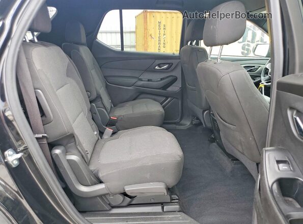 1GNEVGKW5PJ264232 2023 CHEVROLET TRAVERSE Black Rear interior view