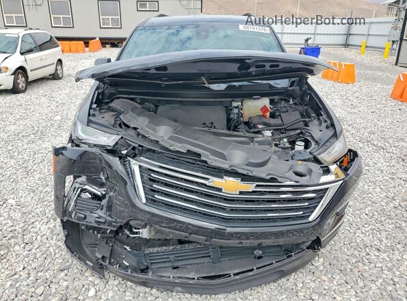 1GNEVGKW5PJ264232 2023 CHEVROLET TRAVERSE Black Front view