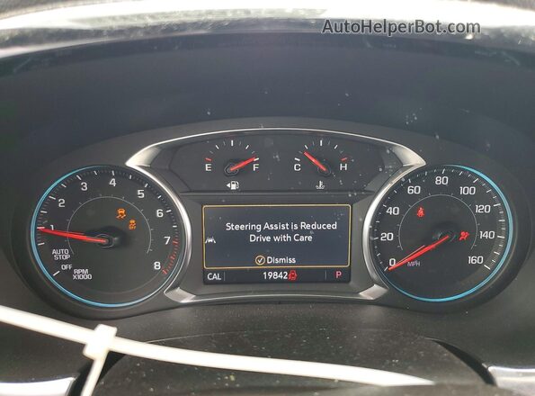 1GNEVGKW5PJ264232 2023 CHEVROLET TRAVERSE Black Instrument cluster view