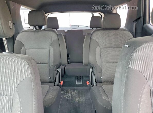 1GNEVGKW5PJ264232 2023 CHEVROLET TRAVERSE Black Rear seats view