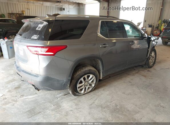 1GNEVGKW6JJ134922 2018 CHEVROLET TRAVERSE Gray უკანა მარჯვენა
