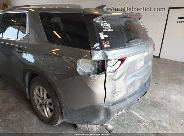 1GNEVGKW6JJ134922 2018 CHEVROLET TRAVERSE Gray წინა ხედი