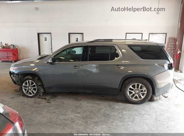 1GNEVGKW6JJ134922 2018 CHEVROLET TRAVERSE Gray სალონის 360-გრადუსიანი ხედი