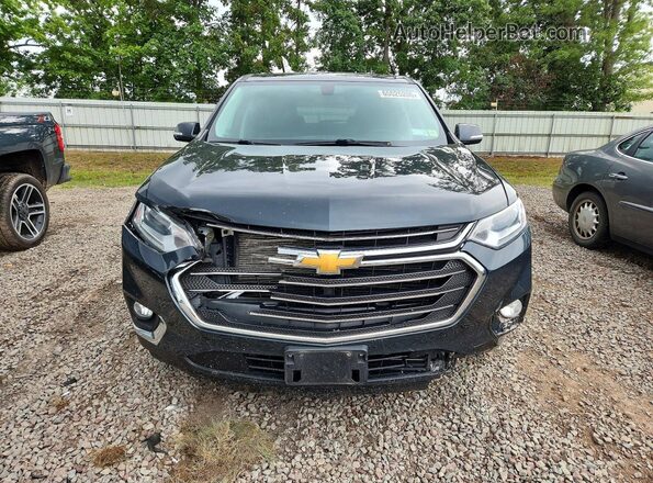 1GNEVGKW6JJ166785 2018 CHEVROLET TRAVERSE Black Widok z przodu