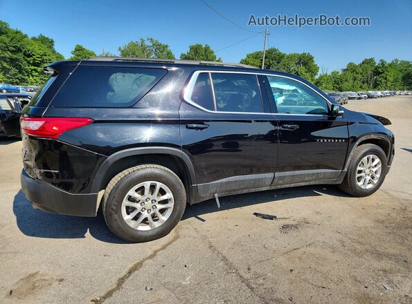 1GNEVGKW6MJ140904 2021 CHEVROLET TRAVERSE Black Rear right