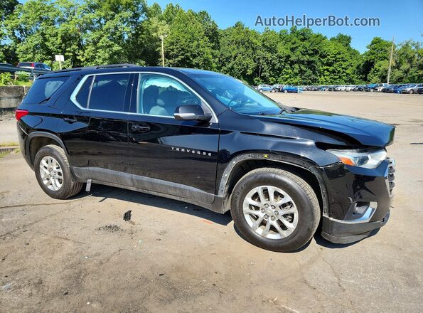 1GNEVGKW6MJ140904 2021 CHEVROLET TRAVERSE Black Front right