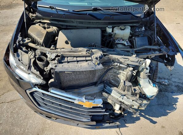 1GNEVGKW6MJ140904 2021 CHEVROLET TRAVERSE Black Engine compartment view