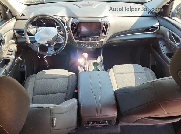 1GNEVGKW6MJ140904 2021 CHEVROLET TRAVERSE Black Dashboard view