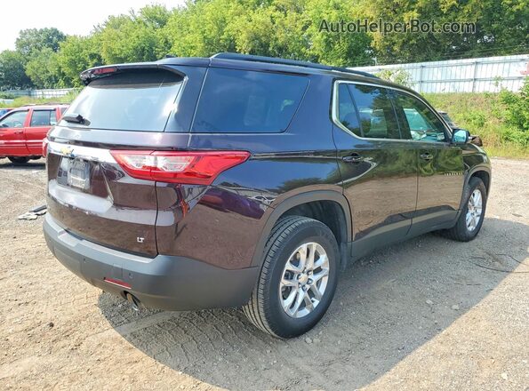 1GNEVGKW6MJ175541 2021 CHEVROLET TRAVERSE Purple Rear right