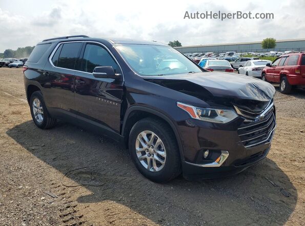 1GNEVGKW6MJ175541 2021 CHEVROLET TRAVERSE Purple Front right