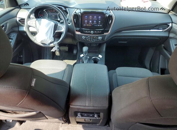 1GNEVGKW6MJ175541 2021 CHEVROLET TRAVERSE Purple Dashboard view