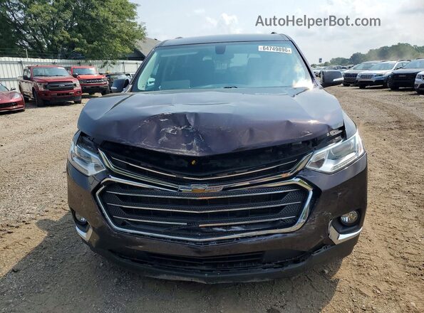 1GNEVGKW6MJ175541 2021 CHEVROLET TRAVERSE Purple Front view