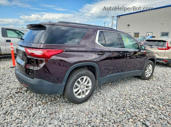 1GNEVGKW6MJ204780 2021 CHEVROLET TRAVERSE Purple უკანა მარჯვენა