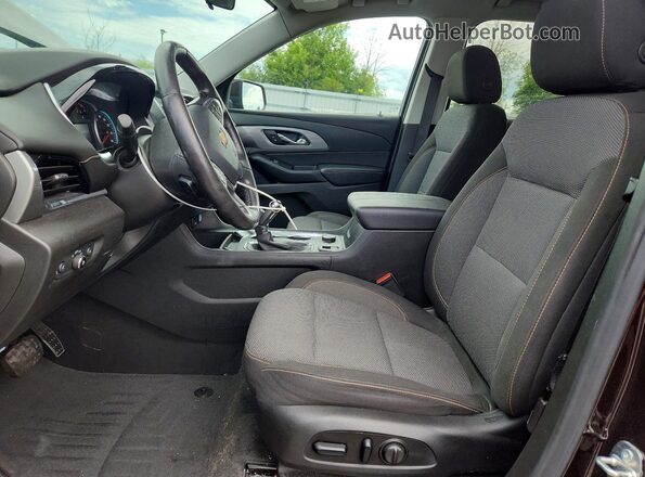 1GNEVGKW6MJ204780 2021 CHEVROLET TRAVERSE Purple წინა სალონის ხედი