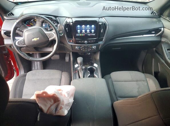 1GNEVGKW6PJ273165 2023 CHEVROLET TRAVERSE Red Vista del salpicadero