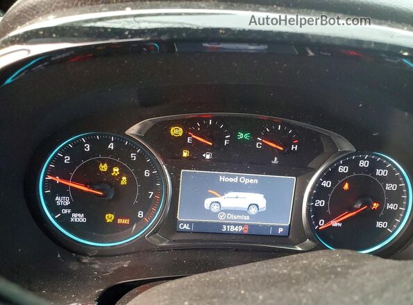 1GNEVGKW6PJ273165 2023 CHEVROLET TRAVERSE Red Vista del cuadro de instrumentos