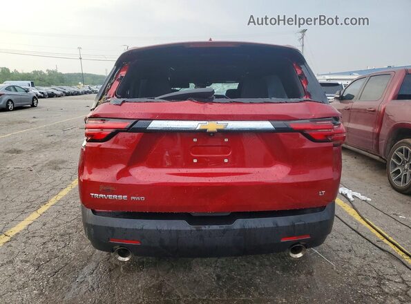 1GNEVGKW6PJ273165 2023 CHEVROLET TRAVERSE Red Vista trasera
