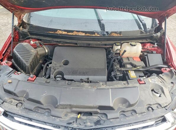 1GNEVGKW6PJ273165 2023 CHEVROLET TRAVERSE Red Vista del compartimento del motor
