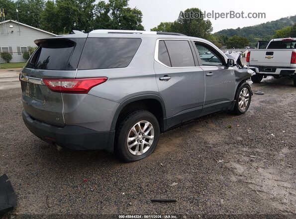 1GNEVGKW7JJ190884 2018 CHEVROLET TRAVERSE Серый Задняя правая четверть