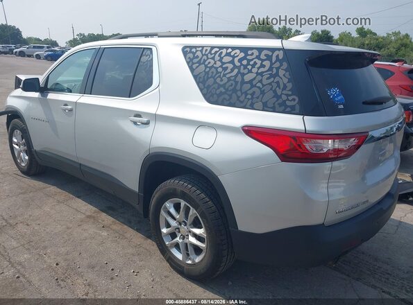 1GNEVGKW8MJ134764 2021 CHEVROLET TRAVERSE Серебряный Задняя левая четверть