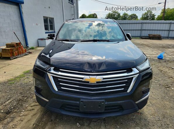 1GNEVGKW8PJ194211 2023 CHEVROLET TRAVERSE Black Widok z przodu