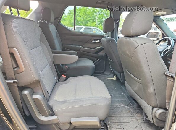 1GNEVGKW8PJ194211 2023 CHEVROLET TRAVERSE Black Widok wnętrza z tyłu