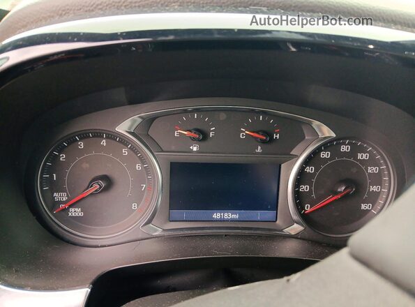 1GNEVGKW8PJ260109 2023 CHEVROLET TRAVERSE White Вид щитка приладів