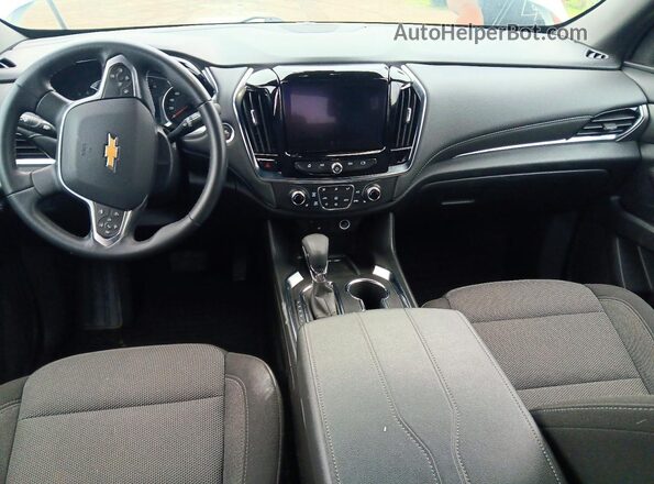 1GNEVGKW8PJ260109 2023 CHEVROLET TRAVERSE White Вид панелі приладів