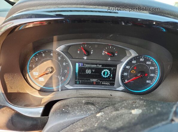 1GNEVGKW9JJ130735 2018 CHEVROLET TRAVERSE Серый Вид щитка приборов