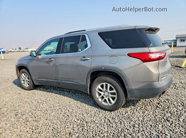 1GNEVGKW9JJ130735 2018 CHEVROLET TRAVERSE Серый Задняя левая четверть
