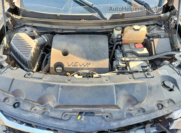 1GNEVGKW9JJ130735 2018 CHEVROLET TRAVERSE Серый Вид подкапотного пространства