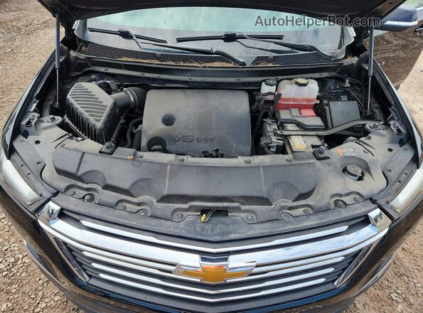 1GNEVGKW9PJ267635 2023 CHEVROLET TRAVERSE Черный Вид подкапотного пространства