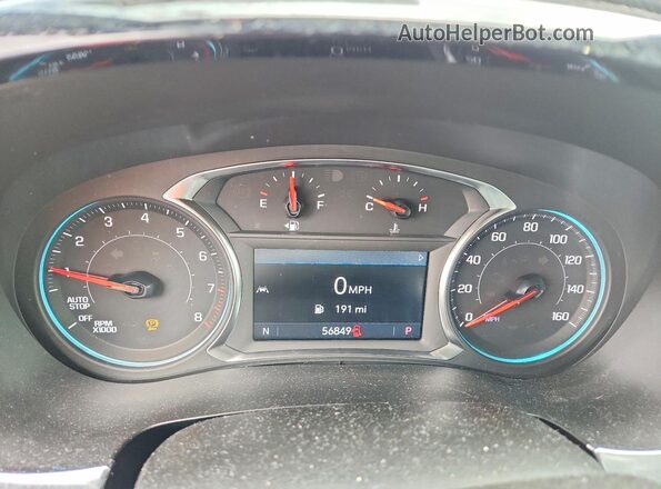 1GNEVGKW9PJ267635 2023 CHEVROLET TRAVERSE Черный Вид щитка приборов