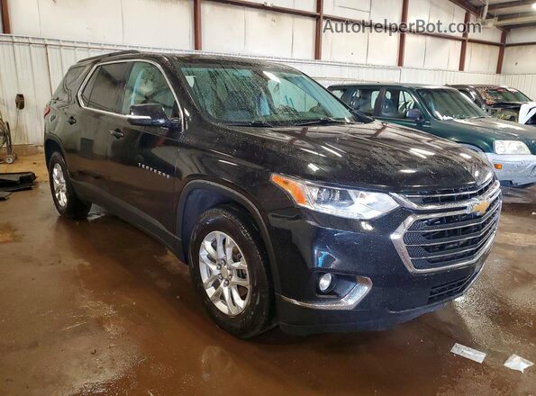 1GNEVGKWXKJ159744 2019 CHEVROLET TRAVERSE Black Przód prawy